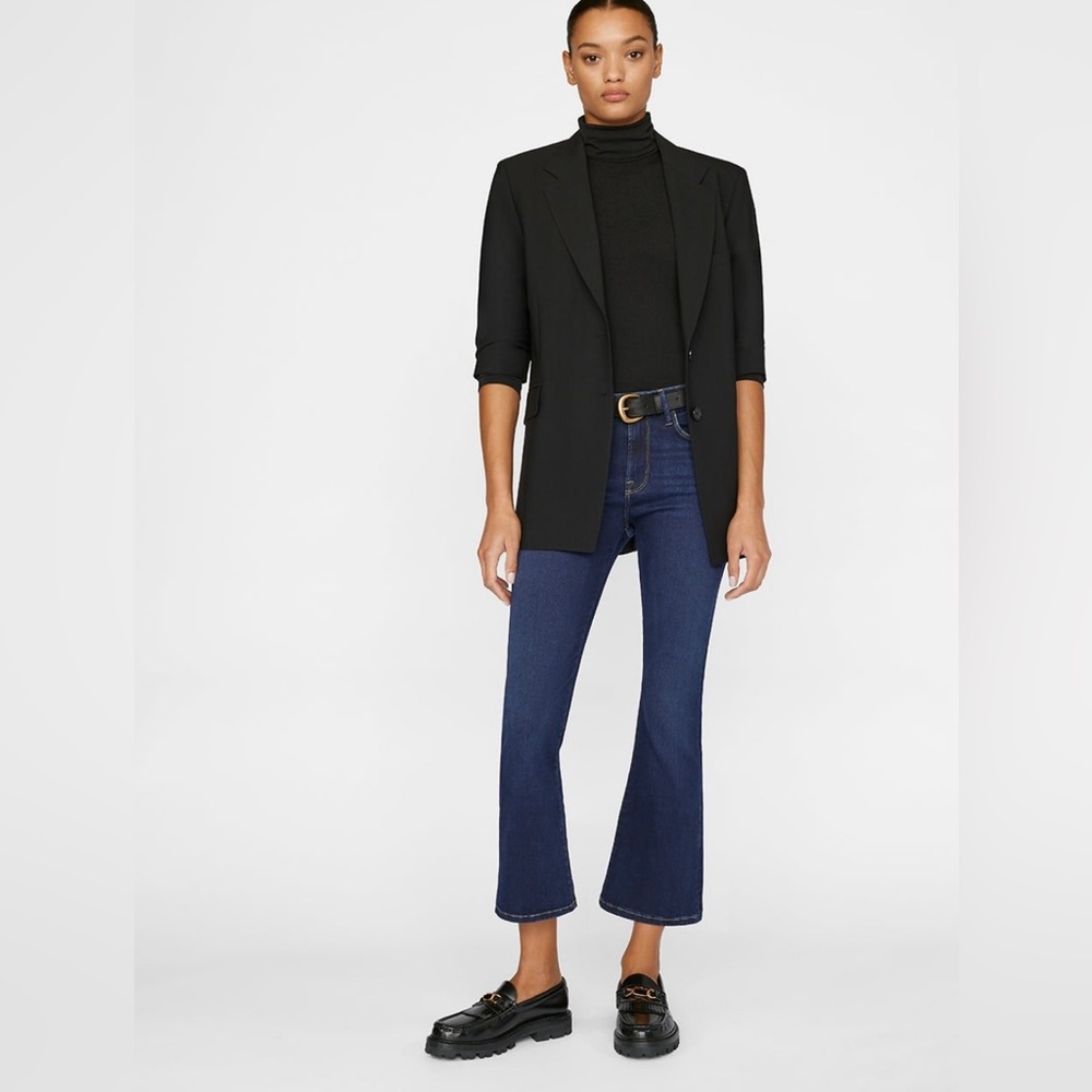 Frame Denim Le Crop Mini Boot